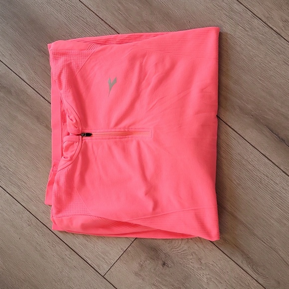 Diadora l neon l women's llike new l quarter zip l hooded l small - Picture 7 of 7